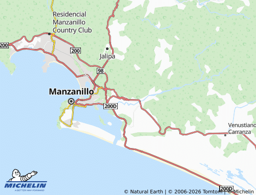 MICHELIN La Lupita map - ViaMichelin