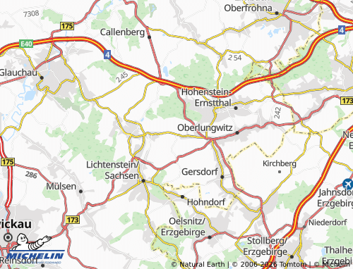 MICHELIN Hermsdorf map - ViaMichelin