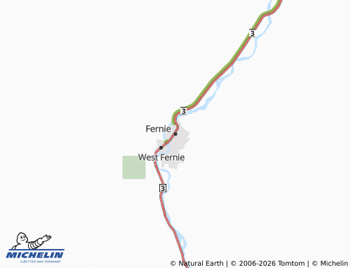Mapa MICHELIN Fernie - ViaMichelin