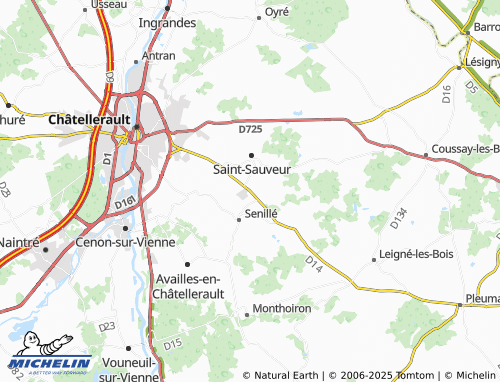MICHELIN La Barberie map - ViaMichelin