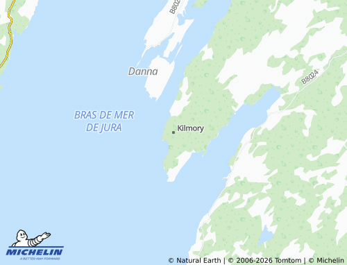 MICHELIN Kilmory map - ViaMichelin