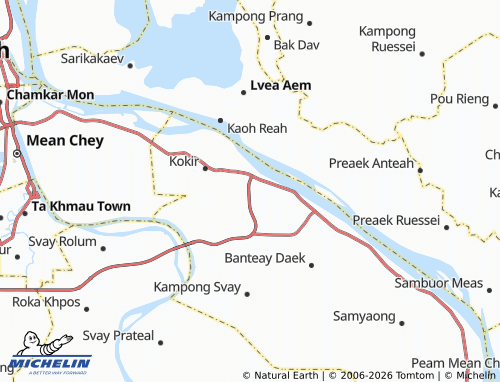 MICHELIN Dei Edth map - ViaMichelin