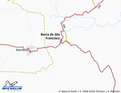 Mapa MICHELIN Antônio Inácio Oliveira - ViaMichelin