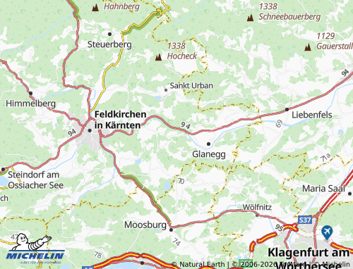 MICHELIN-Landkarte Schwambach - ViaMichelin