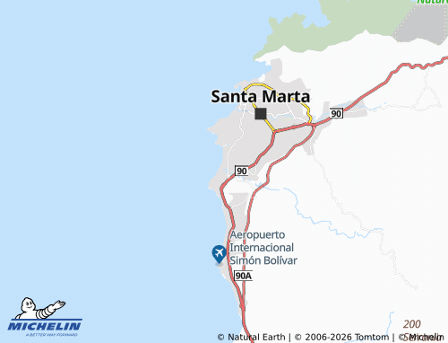 Mapa MICHELIN Paraíso - ViaMichelin