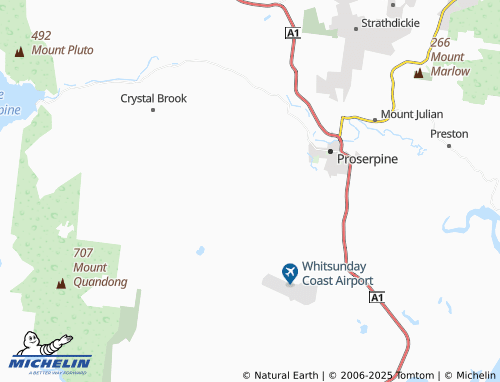 MICHELIN Kelsey Creek map - ViaMichelin