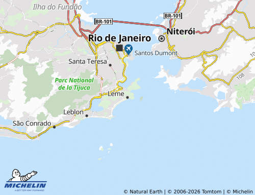 MICHELIN Leme map - ViaMichelin