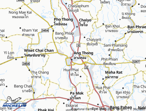 MICHELIN Yan Sue map - ViaMichelin