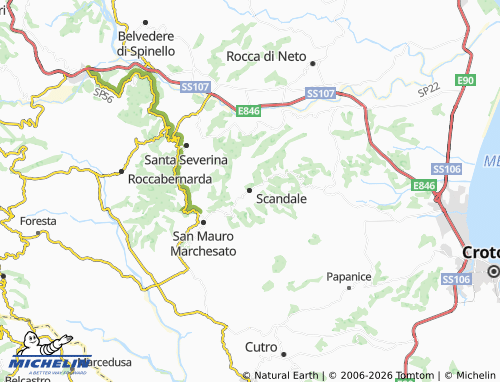 Mappa MICHELIN Scandale - ViaMichelin