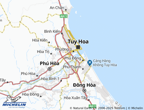 MICHELIN Bình Ngọc map - ViaMichelin