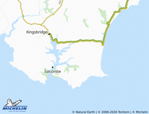 Mappa MICHELIN South Pool - ViaMichelin
