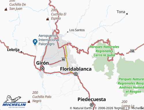 Mapa MICHELIN Altos del Lago - ViaMichelin