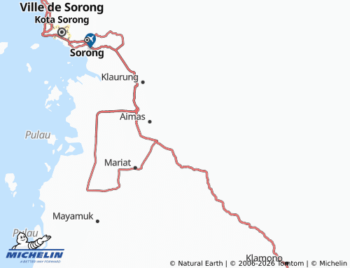 Mapa MICHELIN Klafma - ViaMichelin