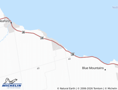 Mapa MICHELIN Thornbury - ViaMichelin