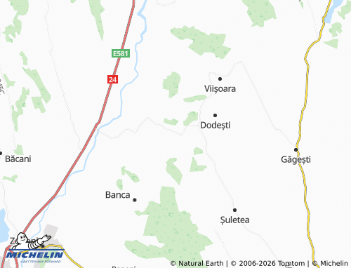 Mapa MICHELIN Stoișești - ViaMichelin