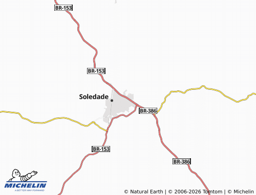 Mapa MICHELIN Botucaraí - ViaMichelin