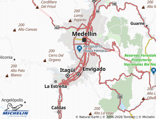 Mapa MICHELIN El Rodeo - ViaMichelin