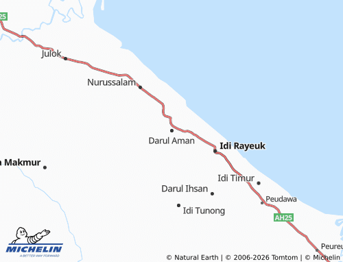 Kaart MICHELIN Darul Aman - ViaMichelin