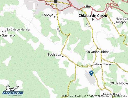 Mappa MICHELIN Absalón Castellanos - ViaMichelin