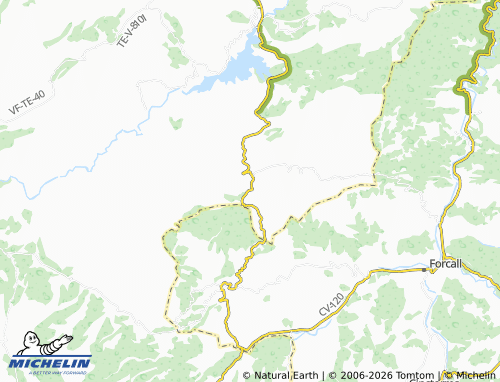 Mappa MICHELIN Bordón - ViaMichelin