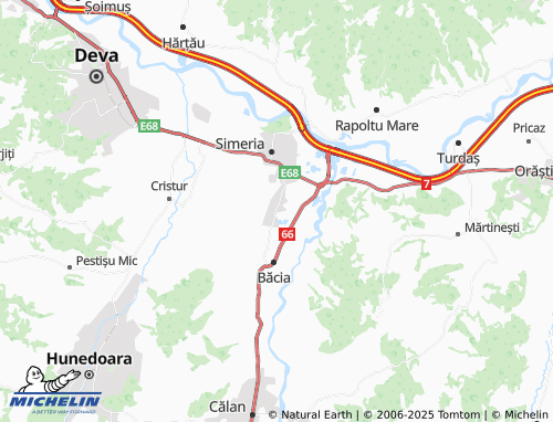 MICHELIN Tâmpa map - ViaMichelin