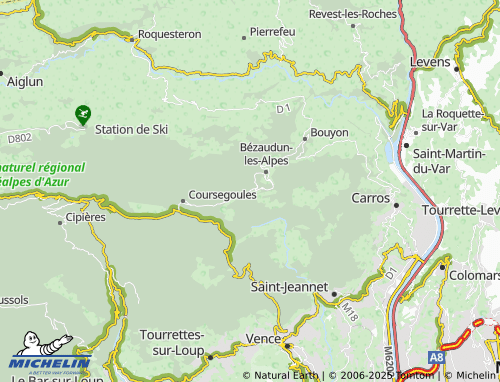Carte MICHELIN Le Clot de Martel - ViaMichelin
