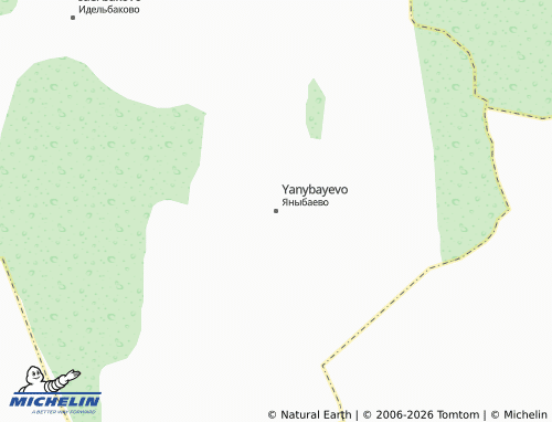 MICHELIN-Landkarte Yanybayevo - ViaMichelin