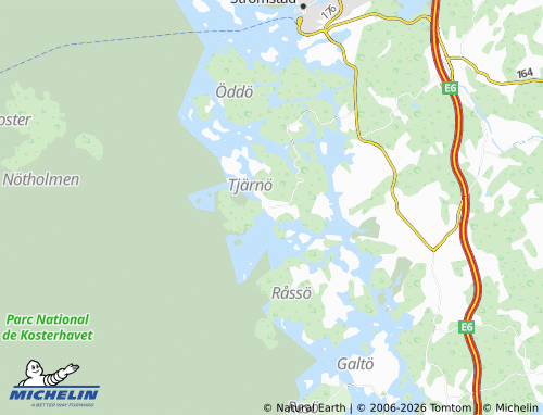 Carte MICHELIN Tjärnö - ViaMichelin