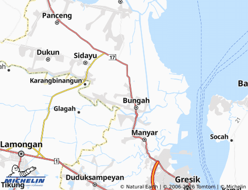 Mappa MICHELIN Sidokumpul - ViaMichelin