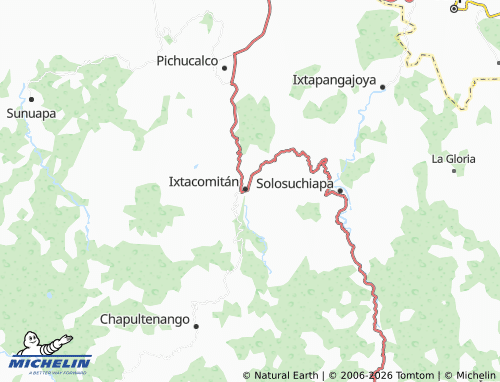 MICHELIN San Miguel map - ViaMichelin