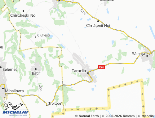 MICHELIN-Landkarte Baimaclia - ViaMichelin