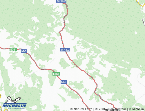 Mappa MICHELIN Brestovac - ViaMichelin
