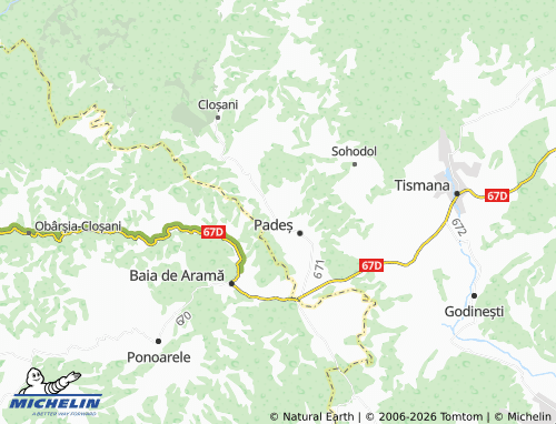 Mappa MICHELIN Văieni - ViaMichelin