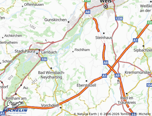 Mapa MICHELIN Steinerkirchen an der Traun - ViaMichelin