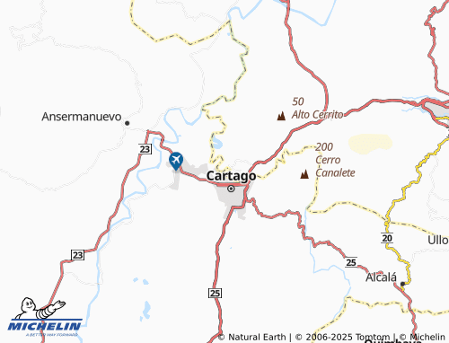 Carte MICHELIN Urbanización Entre Ríos - ViaMichelin