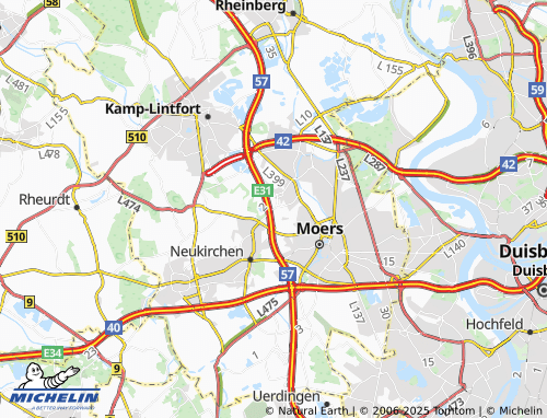 MICHELIN Dong map - ViaMichelin