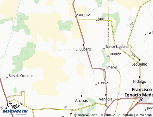 MICHELIN Independencia Localidad map - ViaMichelin