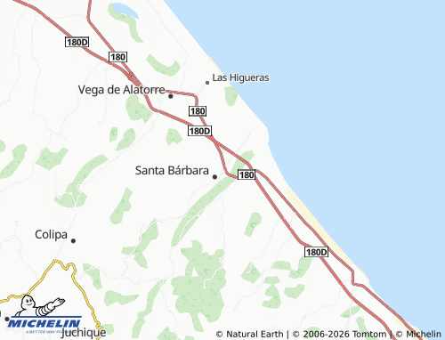 Mappa MICHELIN La Firmeza - ViaMichelin