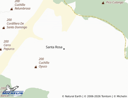 Mappa MICHELIN Santa Rosa - ViaMichelin