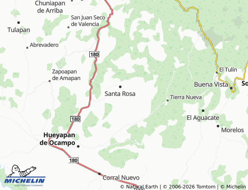 Mapa MICHELIN Lázaro Cárdenas - ViaMichelin