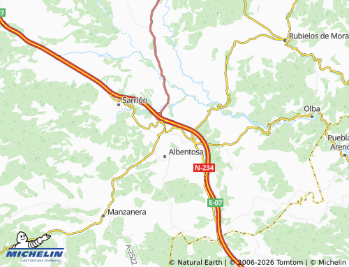 MICHELIN-Landkarte Los Mases - ViaMichelin