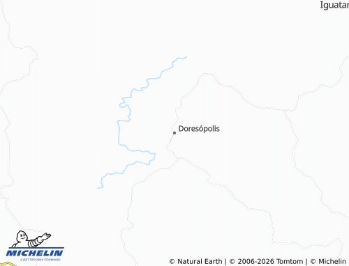 Mapa MICHELIN Doresópolis - ViaMichelin
