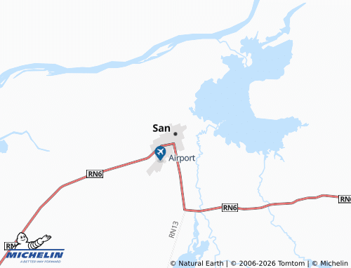 MICHELIN San map - ViaMichelin
