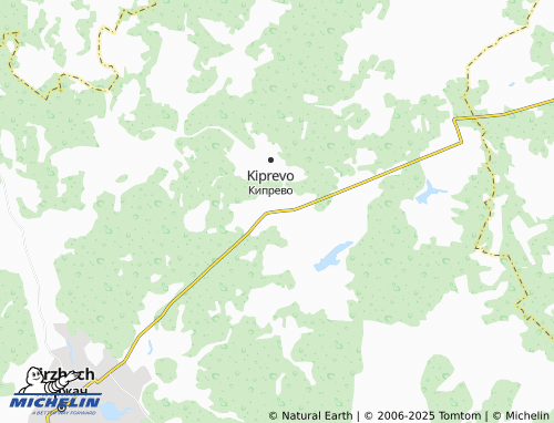MICHELIN Yefremovo map - ViaMichelin