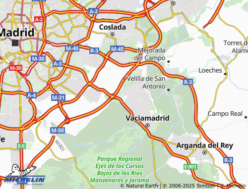 MICHELIN Colonia Covibar map - ViaMichelin