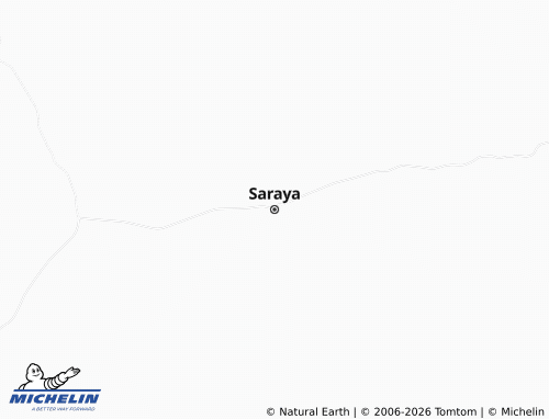 Carte MICHELIN Saraya - ViaMichelin