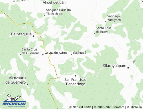 MICHELIN-Landkarte Calihualá - ViaMichelin