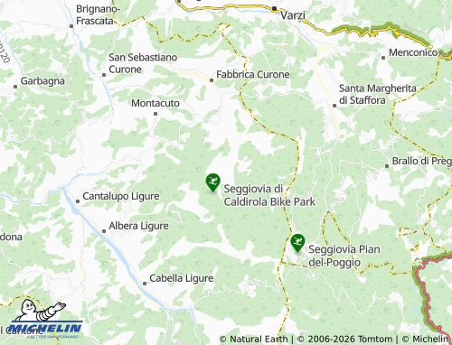 Mappa MICHELIN Montecapraro - ViaMichelin