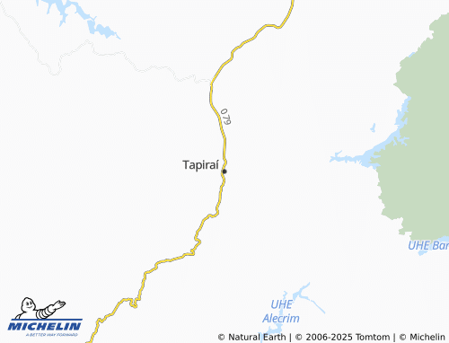 MICHELIN Tapiraí map - ViaMichelin