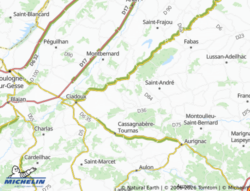 Mappa MICHELIN Esparron - ViaMichelin